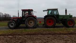 Fendt Farmer 311lsa vs Case ih 1056xl [upl. by Zelazny521]