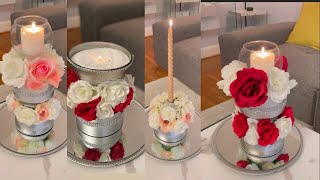 Easy Dollar Tree table Decor Ideas centerpieces Ideas event decor DIY [upl. by Oknuj]