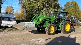 Köp Traktor John Deere 5075M på Klaravik [upl. by Bound]