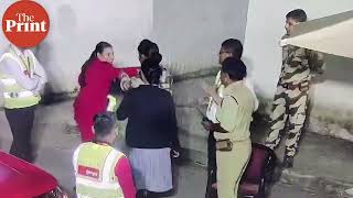 SpiceJet staffer slaps CISF personnel at Jaipur airport Airline alleges ‘sexual harassment [upl. by Hyland953]