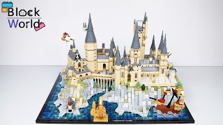 Lego Harry Potter Hogwarts Castle and Grounds Set 76419 Review lego [upl. by Arymas]