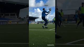 this is Coleraine fc training today at Showgrounds [upl. by Dukie54]