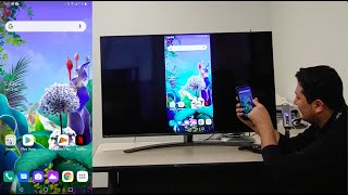 LG Servicio  TV  Compartir pantalla con un celular Android [upl. by Bradford]