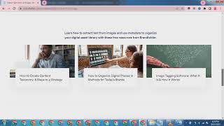 Website Konversi Gambar ke Text  brandfolder [upl. by Skill]