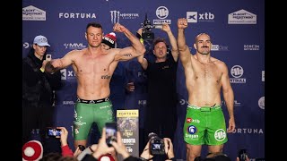 XTB KSW 90 WeighIn Highlights [upl. by Lonna]