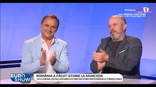 România – Ucraina 30 Victorie SENZAŢIONALĂ la EURO Panduru aplauze în direct „Jos pălăria” [upl. by Odnumyar]