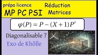 Réduction des endomorphismes M trMIn  Valeurs propres et trace [upl. by Nnaul]