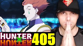 HISOKA EST DE RETOUR   HUNTER x HUNTER 405 RÉACTION [upl. by Eisdnil]