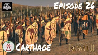 Carthage Total War Rome II Ep 26 Transports Vs A Fleet [upl. by Carine773]