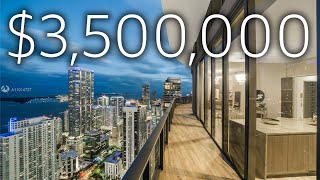 LUXURY 3500000 MIAMI PENTHOUSE WITH PRIVATE ROOFTOP POOL [upl. by Jeroma195]