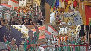 【2024 天神祭】令和六年ラストのだんじり囃子･龍踊り 天満市場地車講 令和六年七月二十五日木 大阪市北区 大阪天満宮 TENJINMATSURI 20240725 [upl. by Hance]