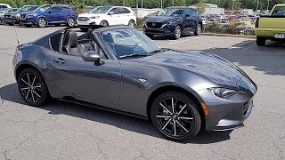 SOLD  NEW 2024 MAZDA MX5 MIATA RF GRAND TOURING MANUAL at McLarty Mazda NEW R0606666 [upl. by Alida498]