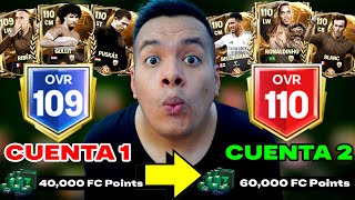 Mejoré Cuentas de Suscriptores Pero con 100000 FC Points FC Mobile [upl. by Porty]