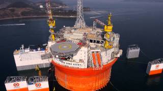 Goliat FPSO arrival Norway [upl. by Jaylene]