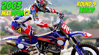 2003 MOTOCROSS MX1 OPEN GP  LIEROP  ROUND 9 MXGP [upl. by Anit722]