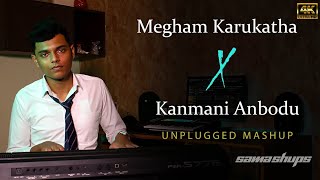 Megham Karukatha X Kanmani Anbodu Tamil unplugged mashup  samashups [upl. by Glenna]