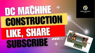 Detail construction of DC machine and its parts in hindi  DC Generator  DC Motor [upl. by Rydder]