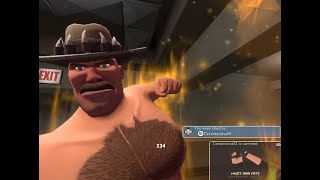 Tf2 saxton hale gets crucified and executed for committing war crimes in bosnia [upl. by Nnayd]