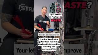 Open Handed Playing Waste of Time neuroscience drumlesson [upl. by Aihsel]