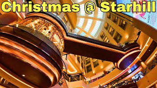 The Luxury Starhill Bukit Bintang Christmas Decorations 2023 in 4K [upl. by Yenttihw]