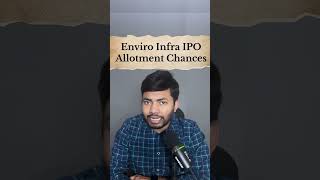 Enviro Infra Engineers IPO Allotment Chances🔥  Latest IPO GMP ipo shortsfeed ntpcgreenipo [upl. by Etterual670]