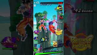 LF SSBE VEGETA amp SSBKK GOKU DESTROY ENTIRE TEAM shorts [upl. by Adnahsat]