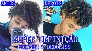 DEDOLISS amp FITAGEM  SUPER DEFINIÃ‡ÃƒO  DEFININDO MUITO OS CACHOS [upl. by Sanson]