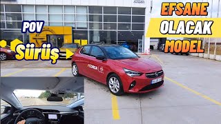 Opel Corsa Elegance 2022 I 12 100 HP Turbo 8 İleri Otomatik I Rampa TESTİ I Pov Çekim [upl. by Onimod]