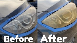 Best headlight Restoration Free [upl. by Christy]