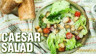 Caesar Salad Recipe  How To Make The Best Caesar Salad At Home  Salad Recipes  Rishim Sachdeva [upl. by Lela509]