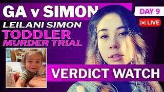 LIVE GA v Simon  Toddler Murder Trial  CLOSING ARGUMENTS [upl. by Aldis334]