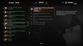 QUESTS Scavenger Hunt Wolf School Gear Upgrade Diagrams  Pt 4 Witcher 3 InGame Lore Read Aloud [upl. by Tniassuot]