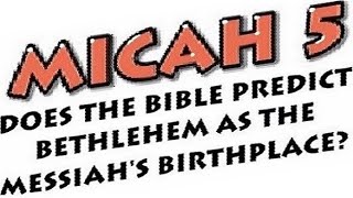 MICAH 5 – Does the Bible Predict Bethlehem as the Messiah’s Birthplace – Rabbi Michael Skobac [upl. by Jermaine]