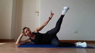 TONIFICAZIONE GLUTEI 3 SEQUENZE intervallate by CARLOTTA fitness [upl. by Etezzil]