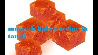 Muscoth halwa recipe in tamil [upl. by Turro]