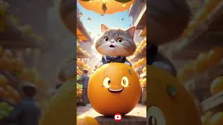 Orange color how do you do cutebabyanimals viralvideo [upl. by Htepsle]