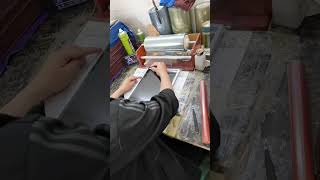 Laptop LCD Screen Protector Film Installation Manually  Laptop LCD Refurbishment Tool [upl. by Adnalahs]