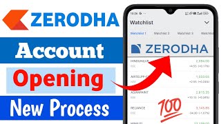 Zerodha Account Opening Process 2024  How to Open Demat Account in Zerodha 2024 [upl. by Herrod]