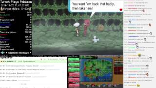 Twitch Plays Pokémon Omega Ruby  Saving Peeko in Rusturf Tunnel [upl. by Ahcsatan544]