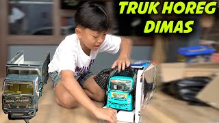 TRUK HOREG DIMAS UNBOXING TRUK BARU ISUZU GIGA [upl. by Seaden]