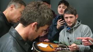 Noel Gallagher looks after his fans Belfast NI [upl. by Kcirevam]