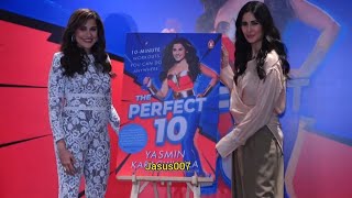 Katrina Kaif Launches Yasmin Karachiwalas New Book  Perfect 10 Full Video [upl. by Anyotal]