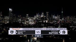 Tangerine Game Highlights Raptors vs Brooklyn Nets February 22 2024 [upl. by Hanikehs]