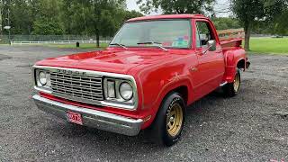 1977 Dodge Custom 100 Warlock Walk Around [upl. by Sweatt]