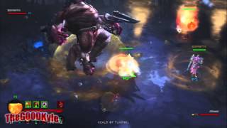 Diablo 3 PS3 PostGame Secret Boss Fight  Realm of Turmoil [upl. by Nevar]