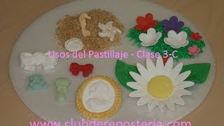 Cómo Hacer Flores y Figuras de Pastillaje  con Moldes y Cortadores [upl. by Doris]