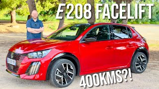 Peugeot e208 2024 review  First look at the facelift 208 [upl. by Whitney]