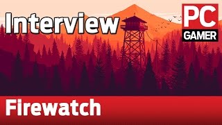 Firewatch gameplay and interview with Campo Santo [upl. by Sakiv615]