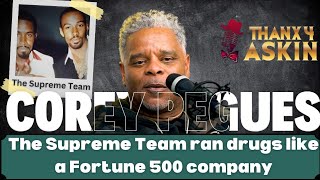 Corey Pegues talks about working for the Supreme Team and them corrupting NYPD officers [upl. by Dosia]