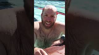 Can a normal everyday dude break the backstroke world record olympics shorts swimming paris [upl. by Greenwald]